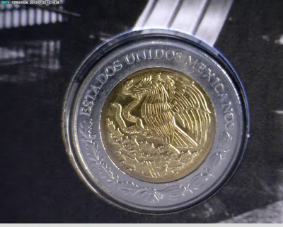 1 Bimetálica 2003 . Inventario Banxico 20572 (anverso)