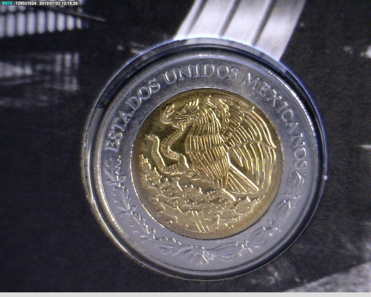 1 Bimetálica 2003 . Inventario Banxico 20572 (anverso)
