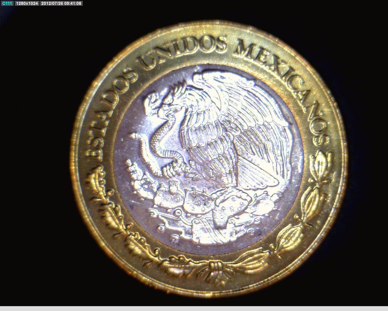 100 Pesos Tlaxcala Escudo 2003 · Inventario Banxico 20587 (anverso)