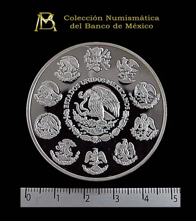 2 oz Libertad Plata 1999 · Inventario Banxico 20881 (anverso)