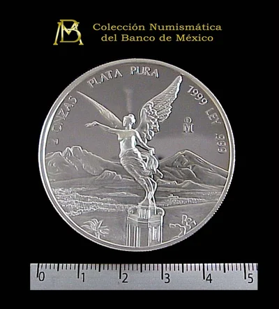 2 Onzas Libertad Plata 1999