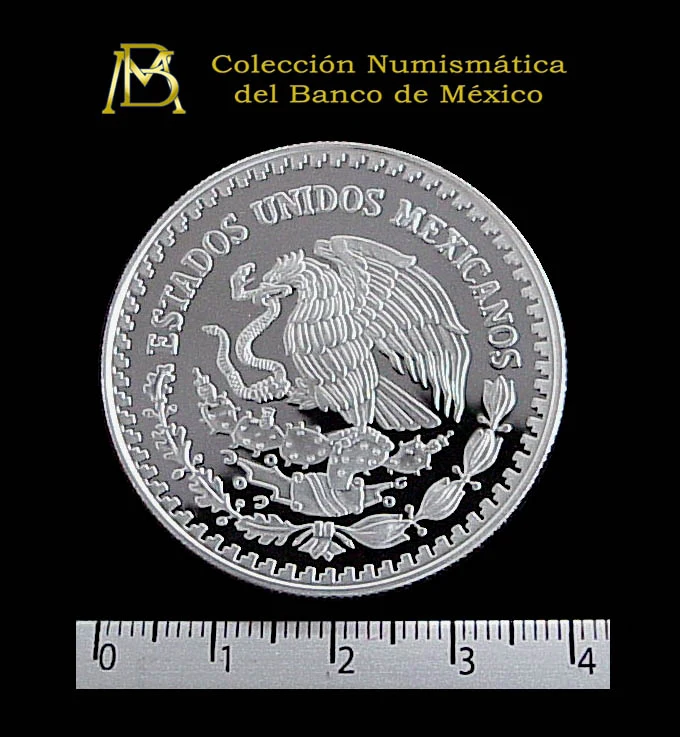 1 oz Libertad Plata 1999 · Inventario Banxico 20894 (anverso)
