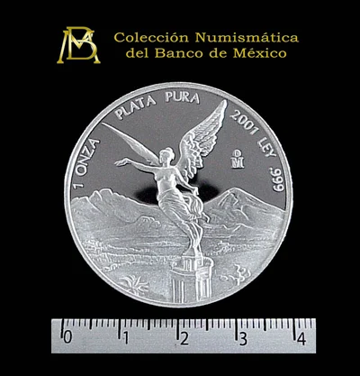 1 Onza Libertad Plata 2001