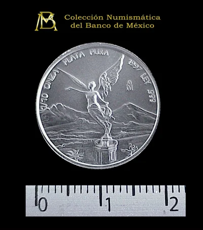 1/10 Onza Libertad Plata 1997