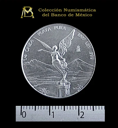 1/4 Onza Libertad Plata 1997