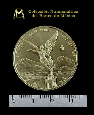 1 onza Libertad Oro 2002