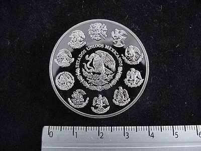 1 oz Libertad Plata 2004 · Inventario Banxico 21161 (anverso)