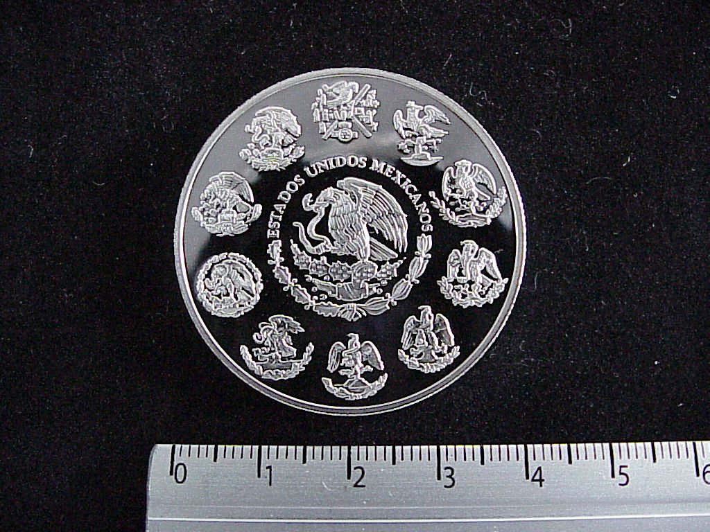 1 oz Libertad Plata 2004 · Inventario Banxico 21161 (anverso)