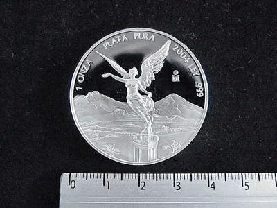1 Onza Libertad Plata 2004