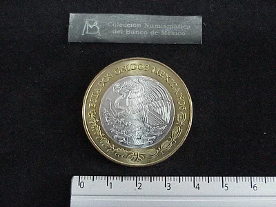 100 Pesos Tamaulipas Escudo 2003 · Inventario Banxico 21190 (anverso)