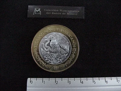 100 Pesos Michoacán Escudo 2003 · Inventario Banxico 21210 (anverso)