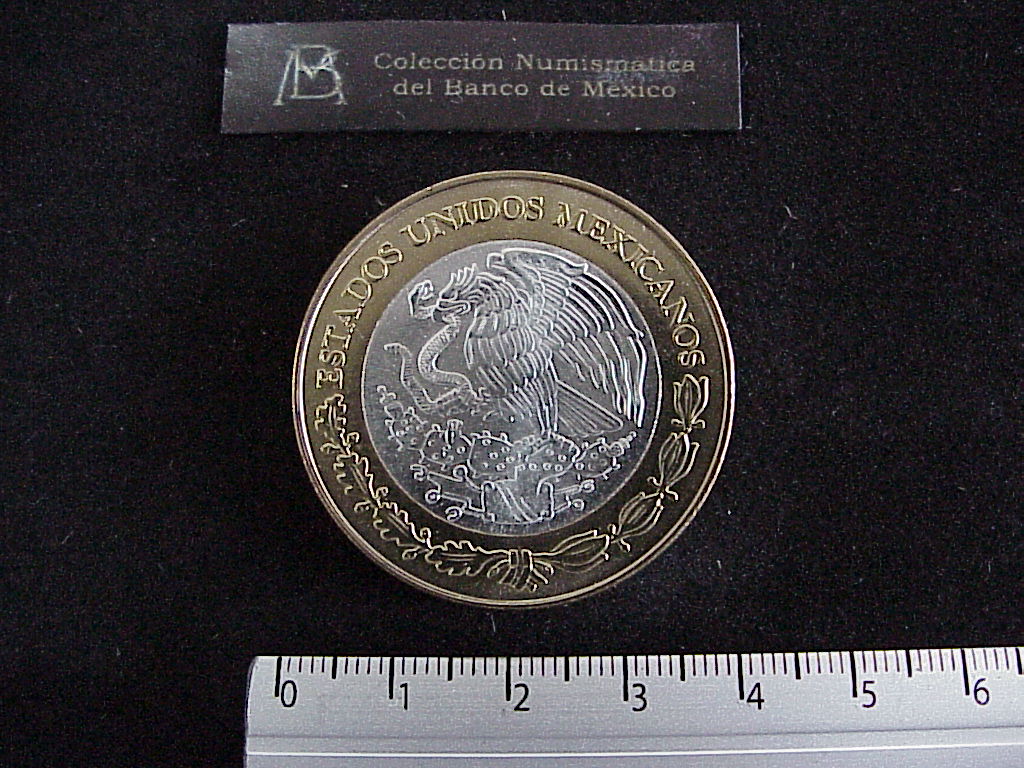 100 Pesos Sonora Escudo 2003 · Inventario Banxico 21235 (anverso)