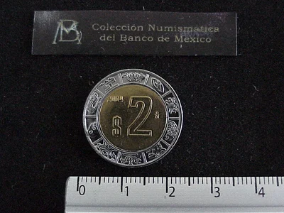 2 Pesos Bimetálica 2004