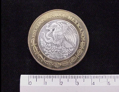 100 Pesos Durango Escudo 2003 · Inventario Banxico 21402 (anverso)