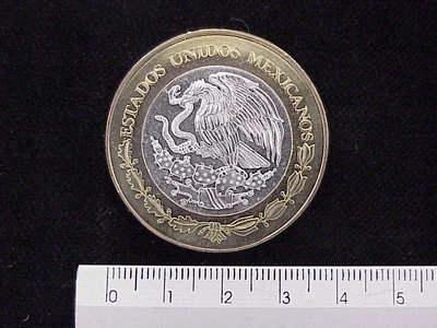 100 Pesos Ciudad de México Escudo 2003 · Inventario Banxico 21406 (anverso)