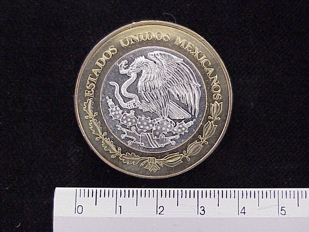 100 Pesos Ciudad de México Escudo 2003 · Inventario Banxico 21406 (anverso)