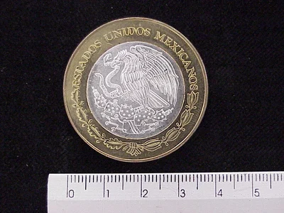 100 Pesos Colima Escudo 2003 · Inventario Banxico 21421 (anverso)