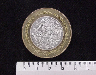 100 Pesos Coahuila Escudo 2003 · Inventario Banxico 21426 (anverso)