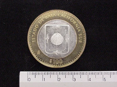 100 Pesos Baja California Sur (Escudo) 2003