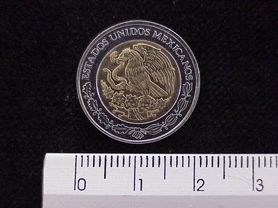 1 Bimetálica 2005 . Inventario Banxico 21466 (anverso)