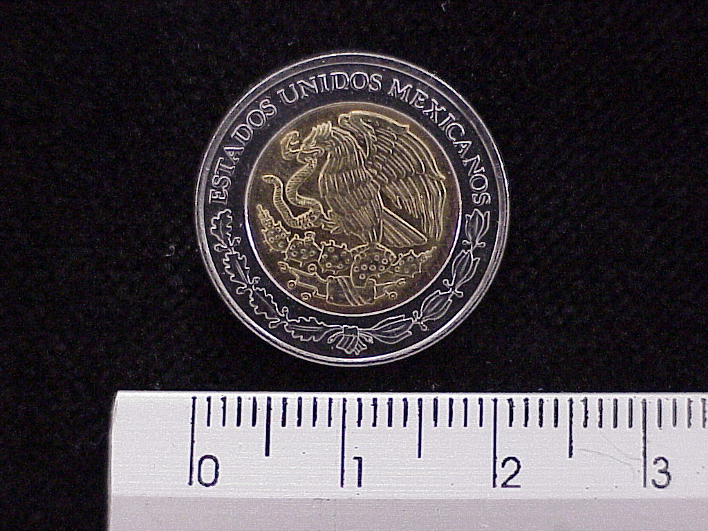 1 Bimetálica 2005 . Inventario Banxico 21466 (anverso)
