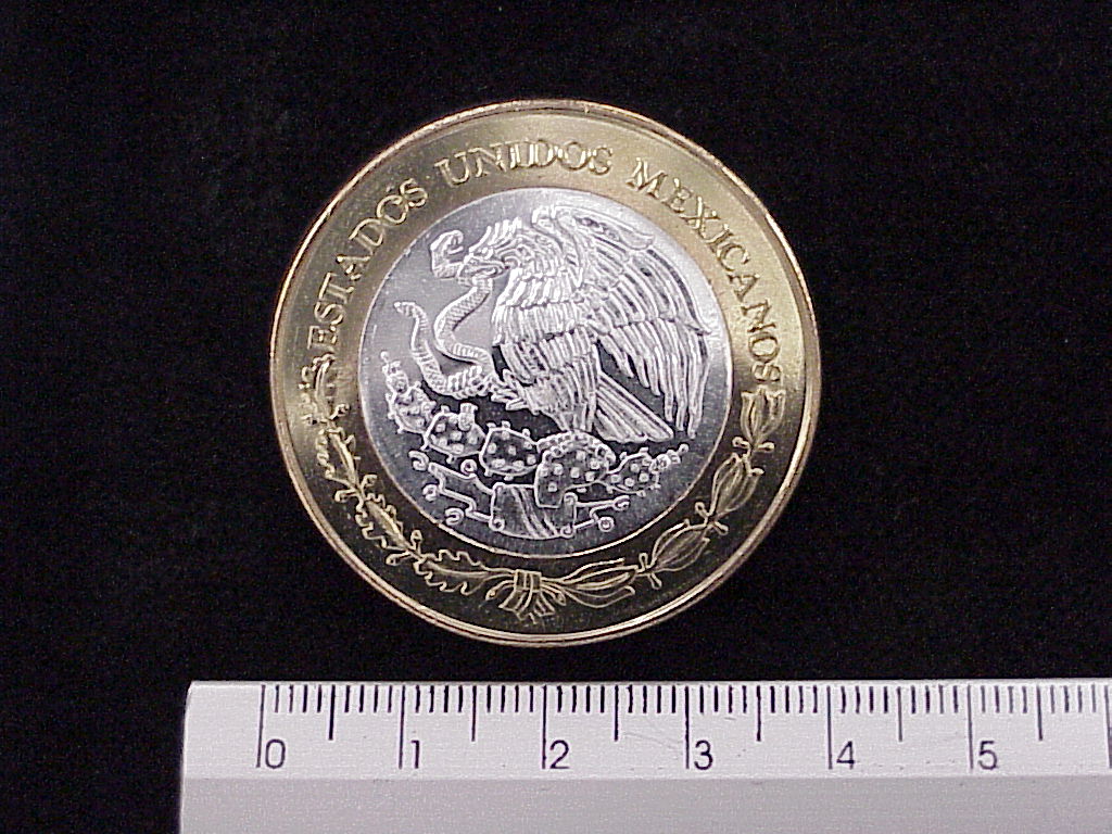 100 Pesos Unión de los Estados San Luis Potosí segunda etapa cultural 2007 · Inventario Banxico 21539 (anverso)
