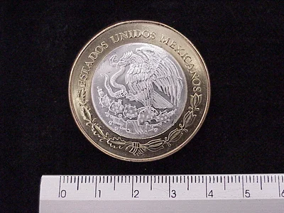 100 Pesos Unión de los Estados Querétaro segunda etapa cultural 2007 · Inventario Banxico 21546 (anverso)