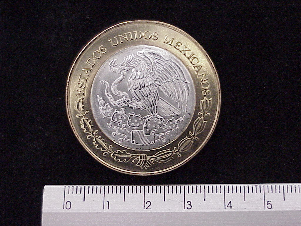 100 Pesos Unión de los Estados Puebla segunda etapa cultural 2007 · Inventario Banxico 21551 (anverso)