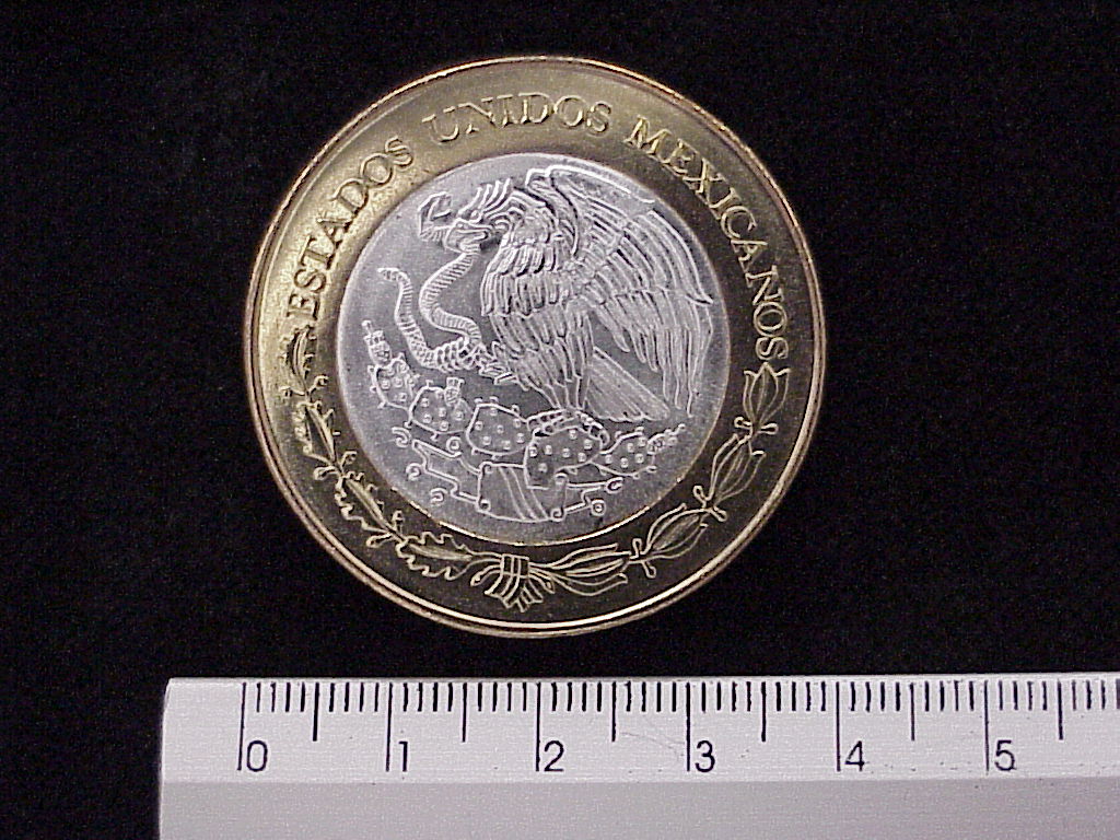 100 Pesos Unión de los Estados Oaxaca segunda etapa cultural 2007 · Inventario Banxico 21559 (anverso)