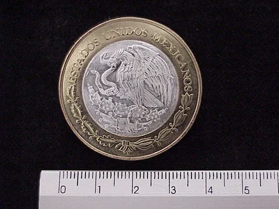 100 Pesos Unión de los Estados Nayarit segunda etapa cultural 2007 · Inventario Banxico 21565 (anverso)