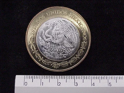 100 Pesos Unión de los Estados Michoacán segunda etapa cultural 2006 · Inventario Banxico 21581 (anverso)