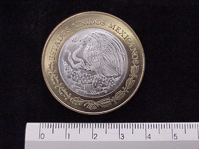 100 Pesos Unión de los Estados Hidalgo segunda etapa cultural 2006 · Inventario Banxico 21590 (anverso)