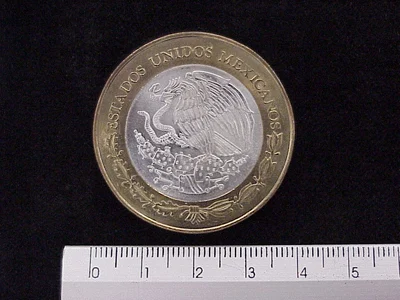 100 Pesos Unión de los Estados Guerrero segunda etapa cultural 2007 · Inventario Banxico 21599 (anverso)