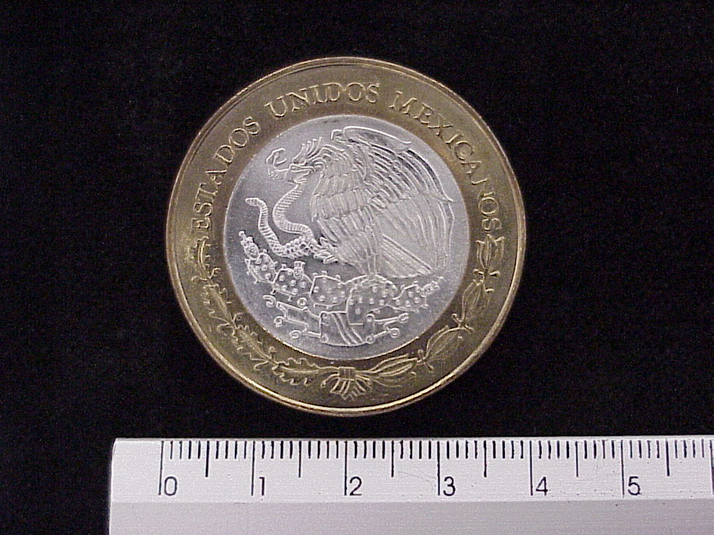 100 Pesos Unión de los Estados Guerrero segunda etapa cultural 2007 · Inventario Banxico 21599 (anverso)