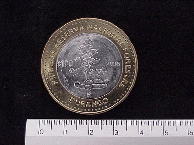 100 Pesos Durango (Cultural) 2005