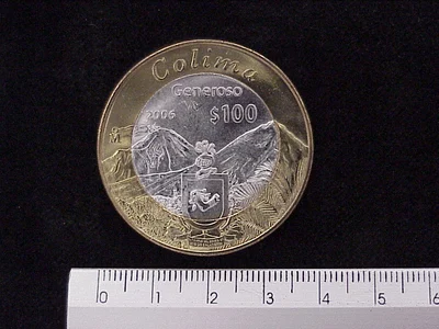 100 Pesos Colima (Cultural) 2005