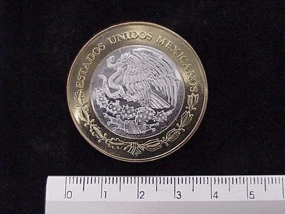 100 Pesos Unión de los Estados Campeche segunda etapa cultural 2006 · Inventario Banxico 21635 (anverso)