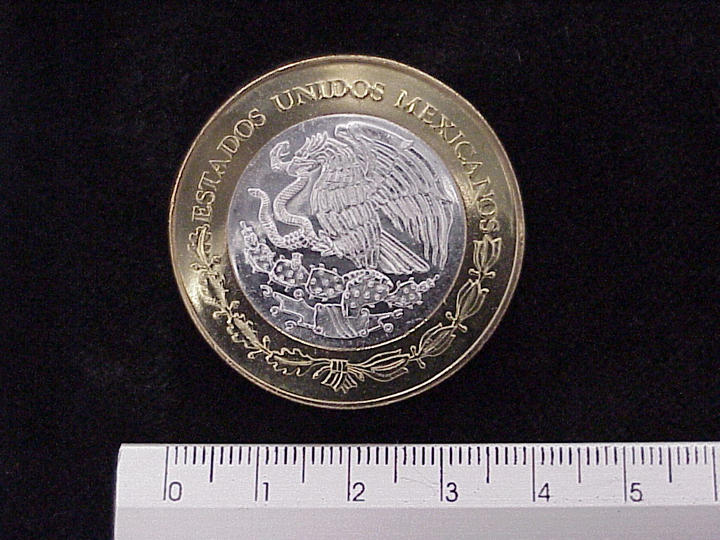 100 Pesos Unión de los Estados Campeche segunda etapa cultural 2006 · Inventario Banxico 21635 (anverso)