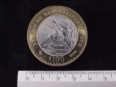 100 Pesos Baja California Sur (Cultural) 2005