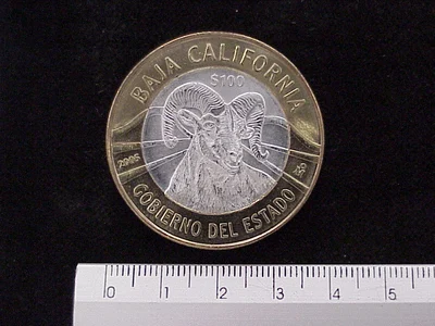 100 Pesos Baja California (Cultural) 2005