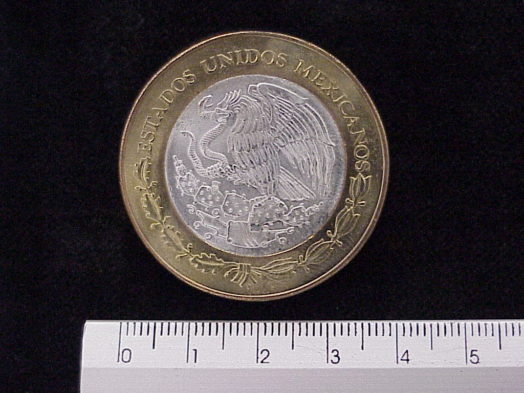 100 Pesos Unión de los Estados Aguascalientes segunda etapa cultural 2005 · Inventario Banxico 21652 (anverso)
