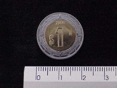 1 Peso Bimetálica 2006