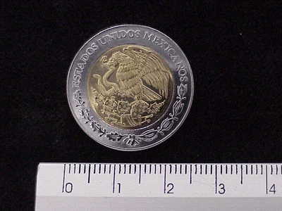 5 Bimetálica 2007 . Inventario Banxico 21695 (anverso)