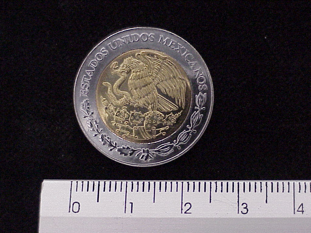 5 Bimetálica 2007 . Inventario Banxico 21695 (anverso)