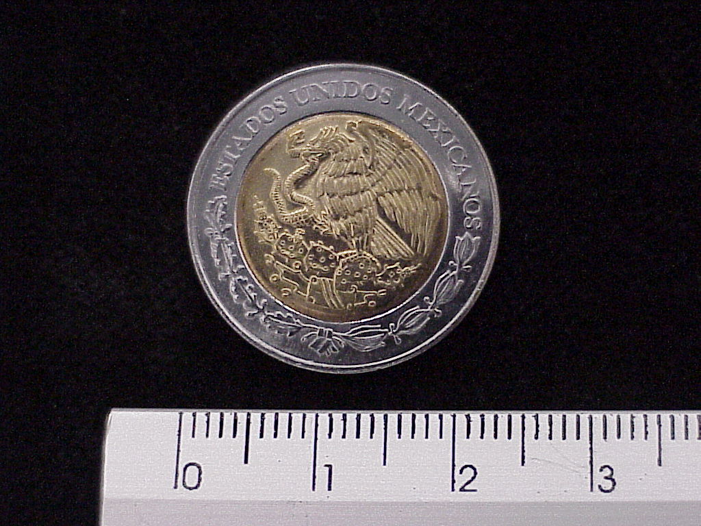 2 Bimetálica 2007 . Inventario Banxico 21700 (anverso)