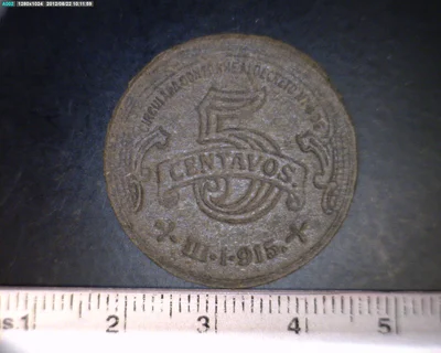 1 Peso 1915