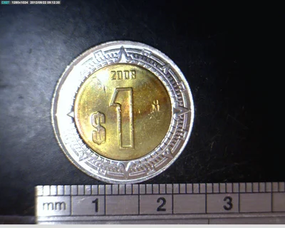1 Peso Bimetálica 2008
