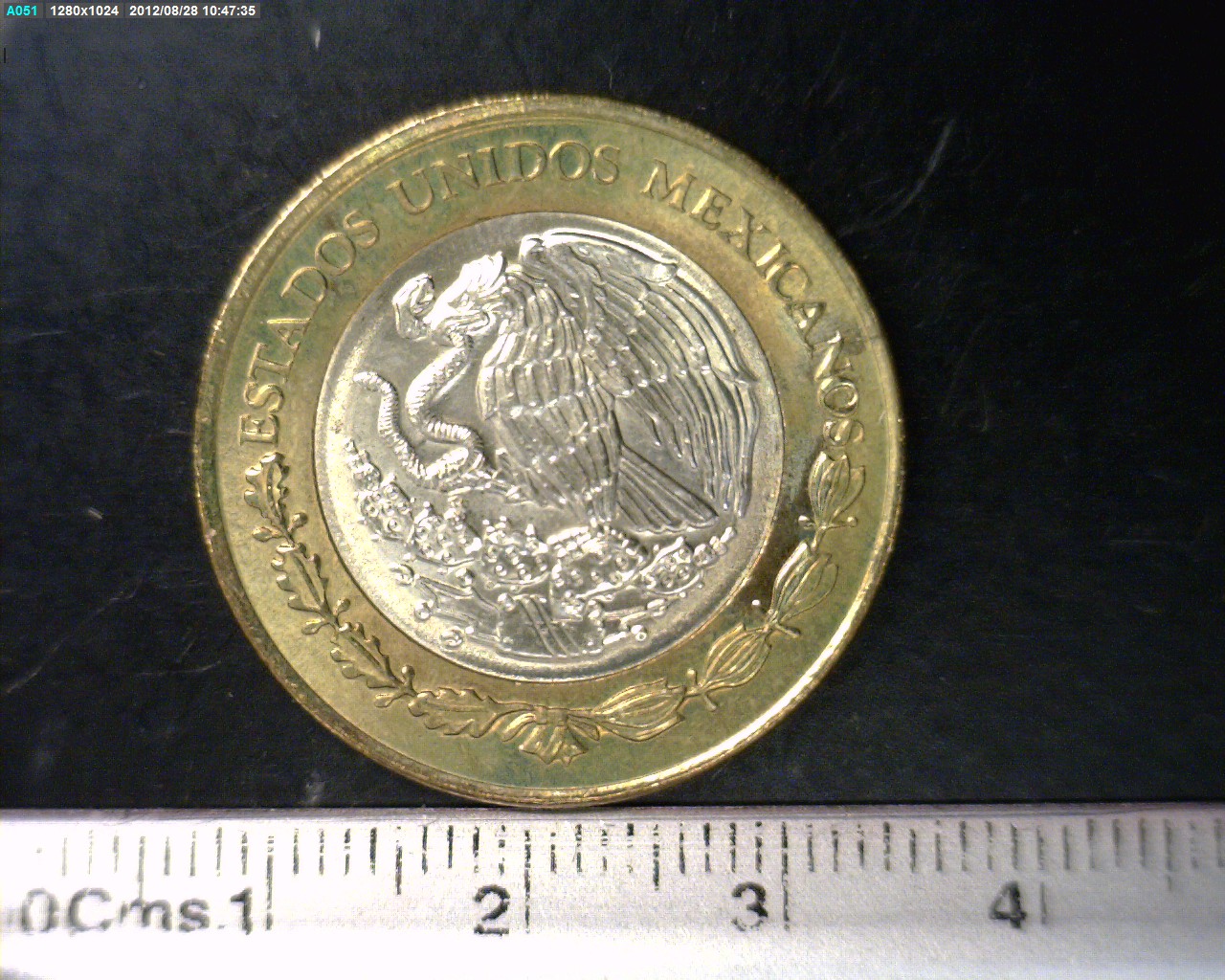 10 Bimetálica 2009 . Inventario Banxico 22231 (anverso)