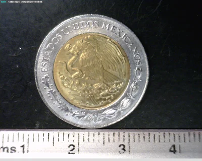 2 Bimetálica 2009 . Inventario Banxico 22241 (anverso)