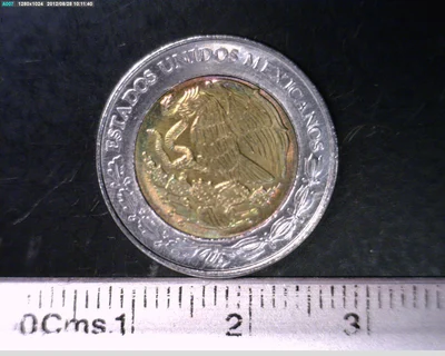 1 Bimetálica 2009 . Inventario Banxico 22245 (anverso)